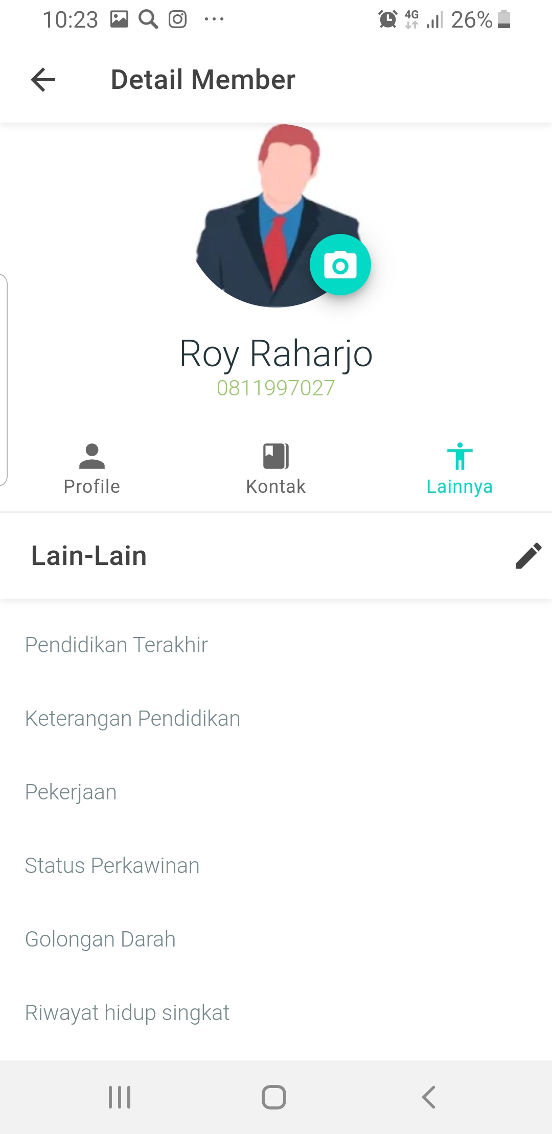 Screen preview